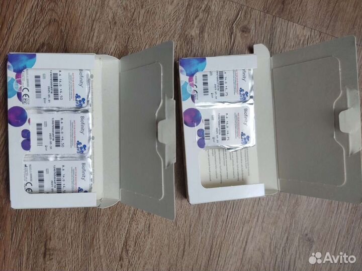 Линзы контактные