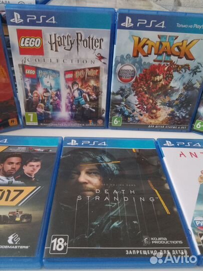 PS4 RDR/ Death Stranding/ F1/ Anthem/ Lego / Knack