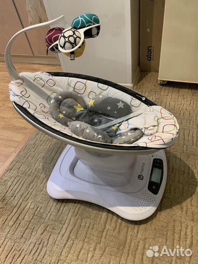 Детские электронные качели для новорожденных 4moms