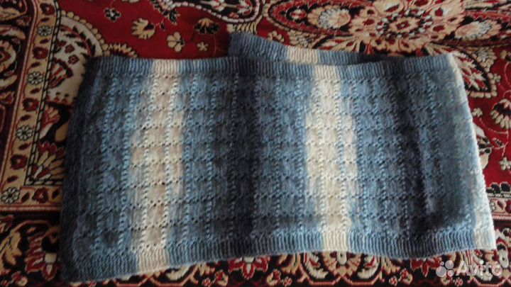 Шарф - палантин полушерстяной