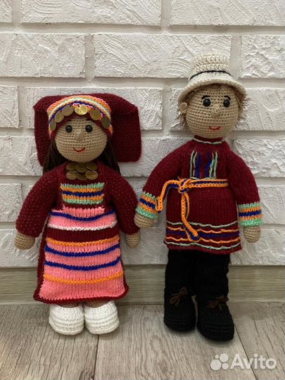 Вязанные куклы