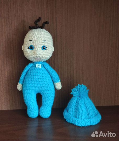 Пупс вязанный