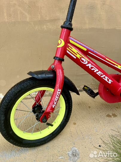 Велосипед kreiss 12 дюймов детский