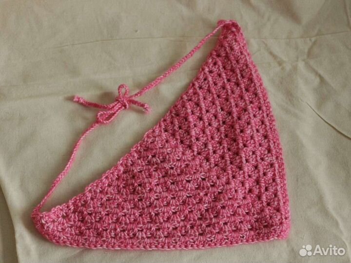 Вязаная косынка