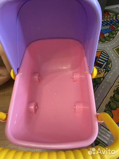 Коляска для кукол полесье