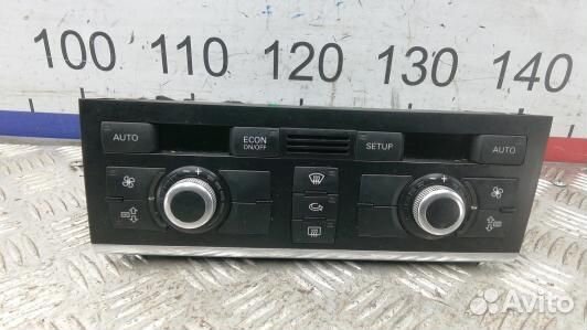 Блок управления печки и климат-контроля audi A6 C6