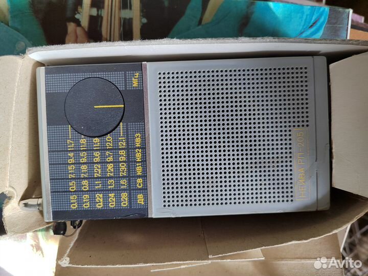 Радиоприемник малогабаритный Нейва рп-204