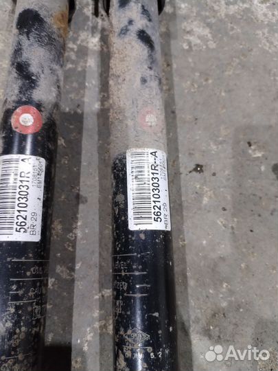 Амортизатор задний рено логан 2