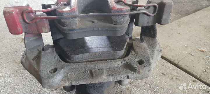 Тормоза Mercedes w210, Перед, суппорты диски