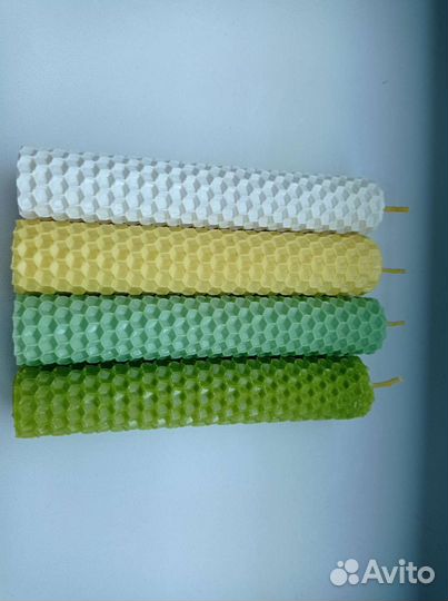 Свечи из вощины/ручная работа