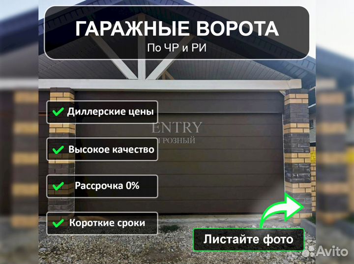 Секционные ворота