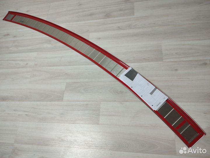 Накладка на задний бампер Volkswagen Caddy 15-20