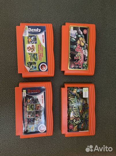 Картриджи для денди