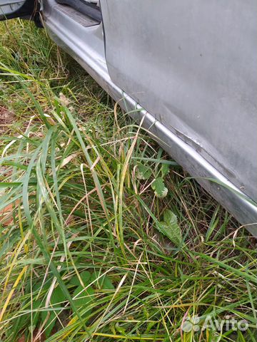 Левый порог ситроен с4 пикассо серый