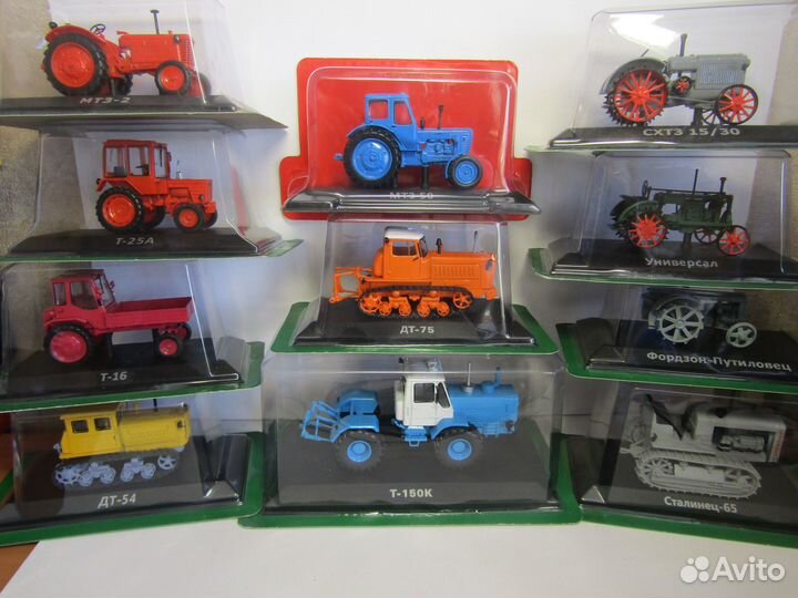 Модели тракторов 1:43 + журнал