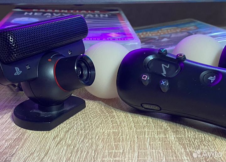 Ps Move+ Camera+Диски