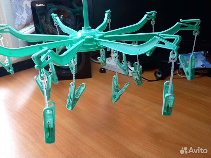 Сушилка для белья с прищепками