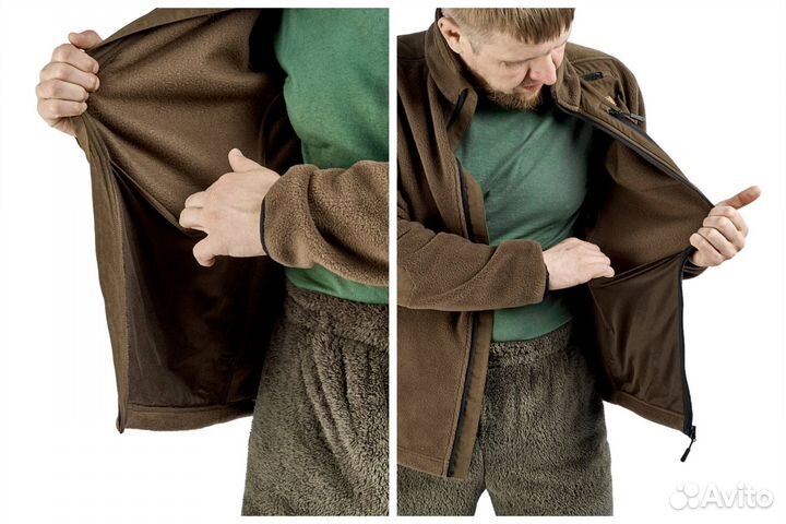 Толстовка мужская commander khaki/хаки