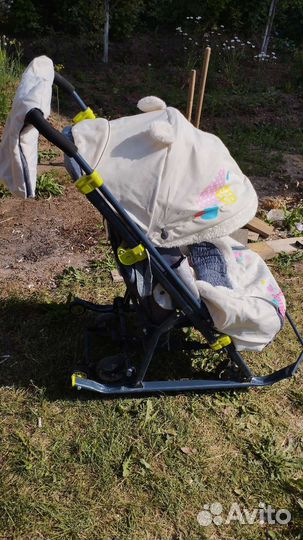 Детские санки коляска ника