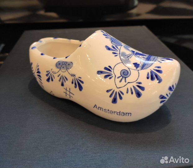 Башмачок делфт винтаж