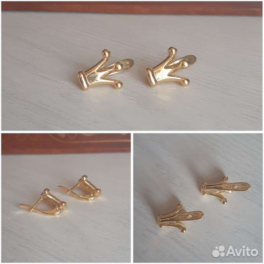 Серьги бижутерия разные