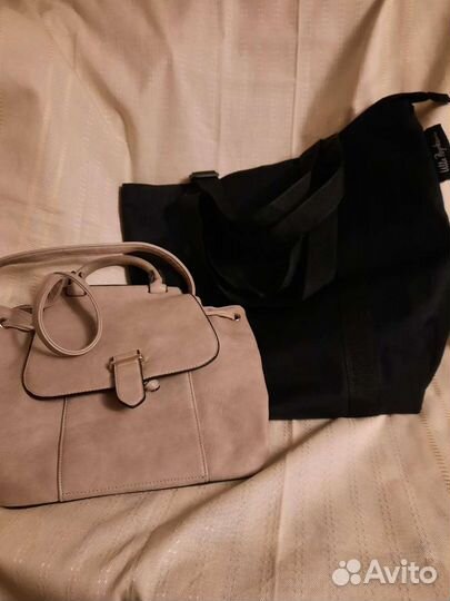 Сумка шоппер Ulla Popken. Рюкзак беж