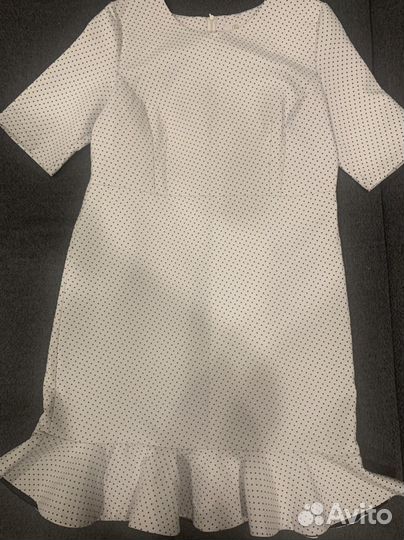 Вечернее платье 48 размер белое