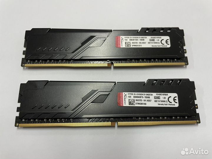 Оперативная память Kingston HyperX Fury 8gb