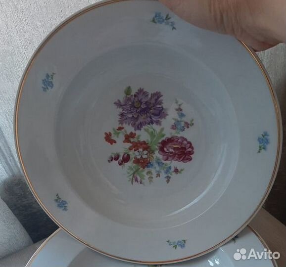 Тарелки Дулево