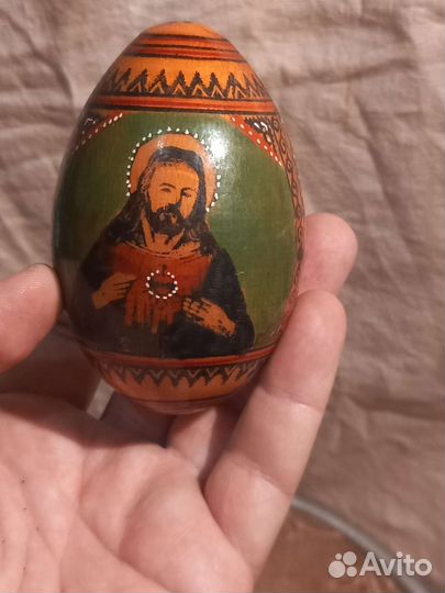 Яйцо пасхальное расписное