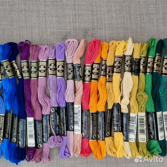 Набор мулине, DMC, Франция, 43 цвета