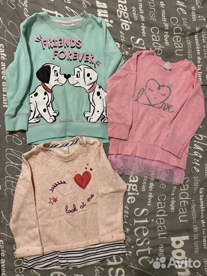 Вещи пакетом на девочку