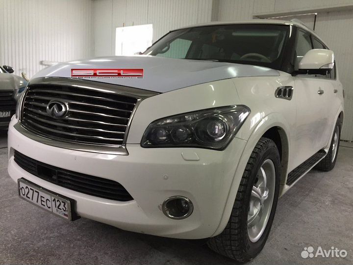 Капот + 3 вставки Infiniti QX80