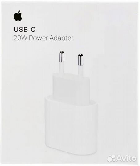 Зарядное устройство Apple Power Adapter белый 20W (mhje3ZM/A)