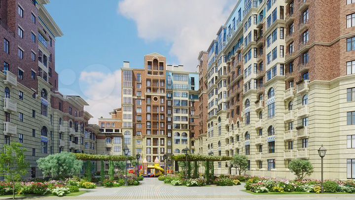 1-к. квартира, 44,3 м², 6/9 эт.