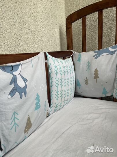 Бортики в детскую кроватку