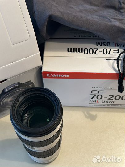 Объектив Canon ef 70-200mm f/4l usm