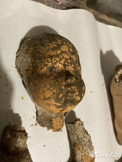 Кукла СССР редкая. Пресопилки. Части тела. На вост