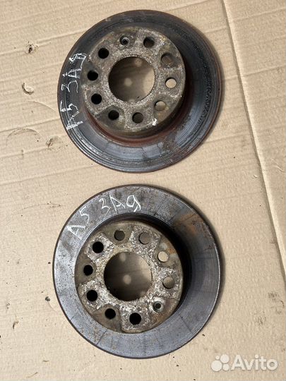 Skoda octavia a5 диски тормозные задние