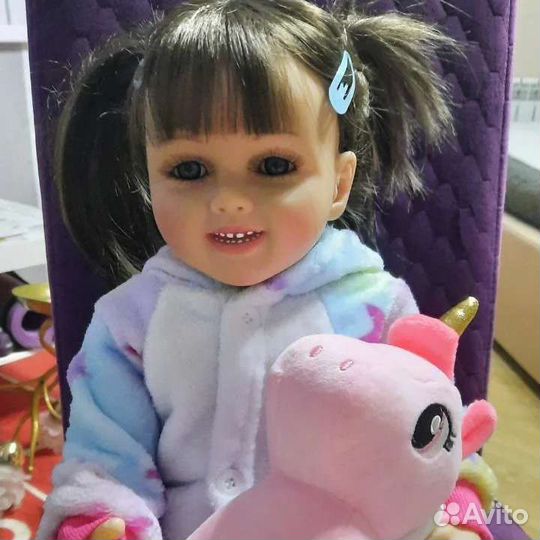 Кукла Реборн силиконовая 56 см