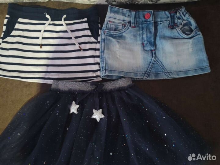 Детские вещи пакетом для девочек 104 -110