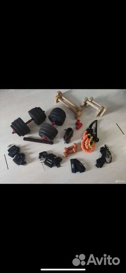 Гантели разборные
