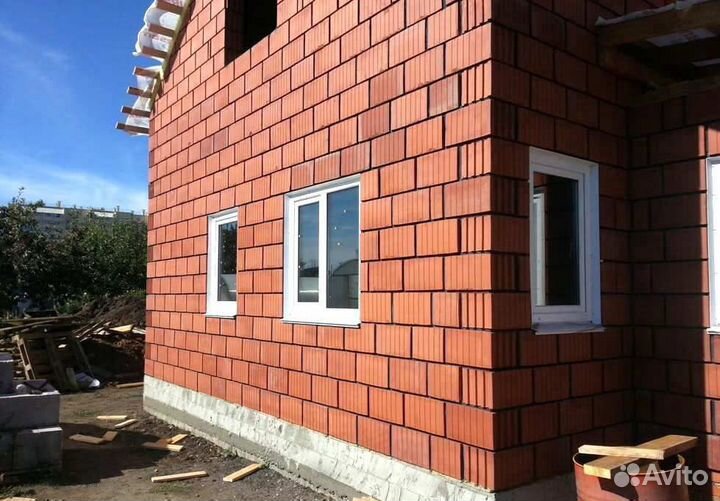 Блок кирпич керамический крупноформатный (2)