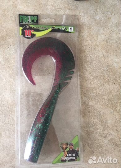 Оригинальные силиконовые приманки Frapp