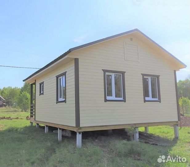 Каркасный дом 6*6 от производителя 