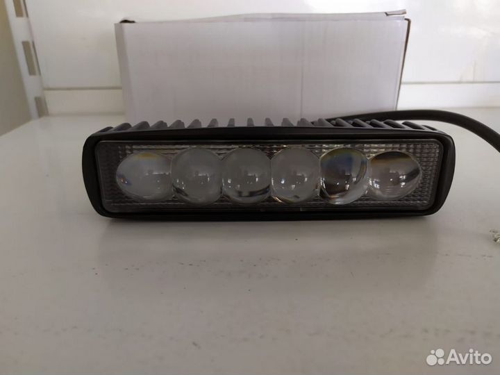 Фара светодиодная 18W сверх-дальний свет