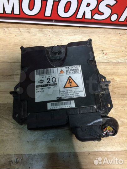 Блок управления двигателем Nissan Navara D40