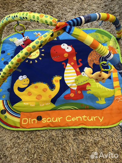 Развивающий коврик для малышей в упаковке