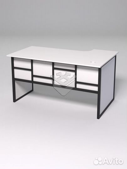 Стол эргономичный офисный сэ-19 (левосторонний) &q