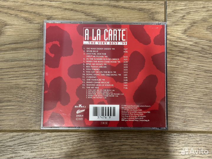 A La Carte –. The Very Best '99 CD